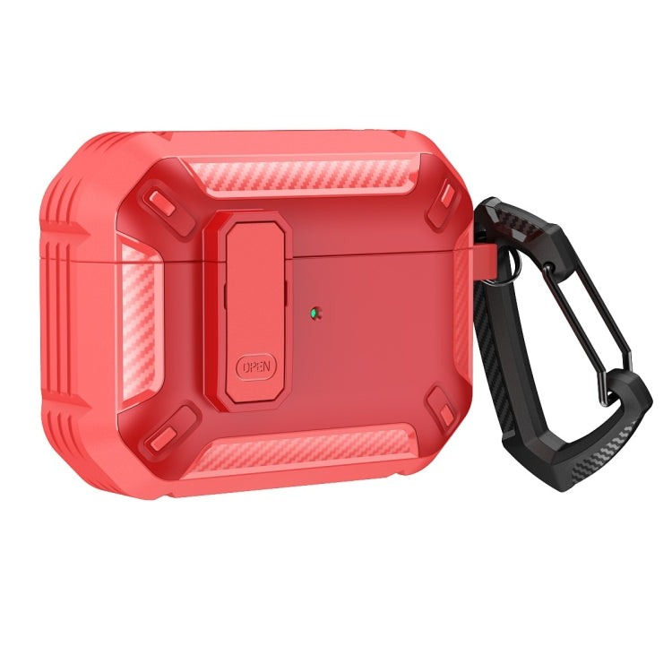 For AirPods Pro 2 Shield Shockproof Earphone Protective Case with Hook