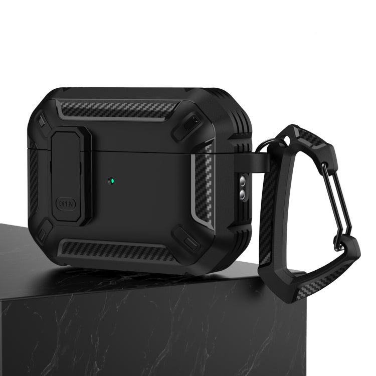 For AirPods Pro 2 Shield Shockproof Earphone Protective Case with Hook