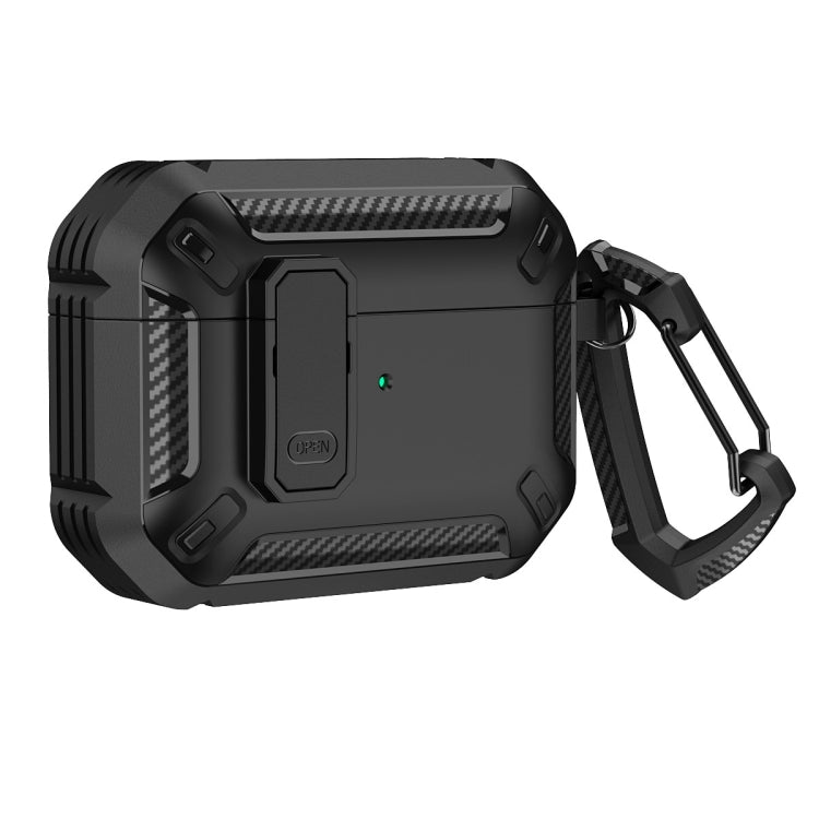 For AirPods Pro 2 Shield Shockproof Earphone Protective Case with Hook