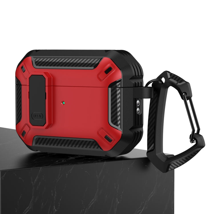 For AirPods Pro 2 Shield Shockproof Earphone Protective Case with Hook