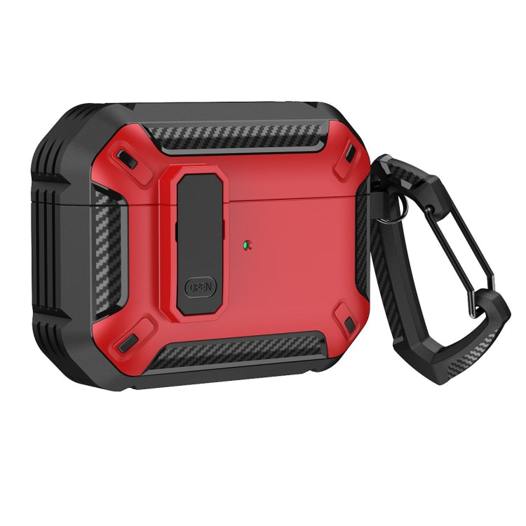 For AirPods Pro 2 Shield Shockproof Earphone Protective Case with Hook