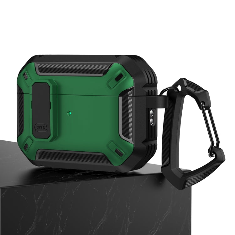 For AirPods Pro 2 Shield Shockproof Earphone Protective Case with Hook