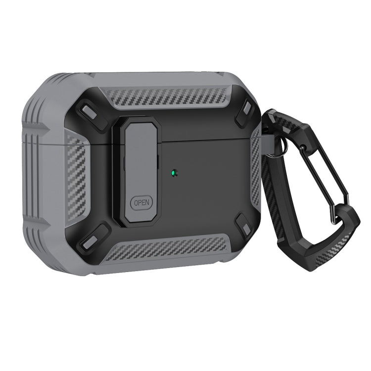 For AirPods Pro 2 Shield Shockproof Earphone Protective Case with Hook
