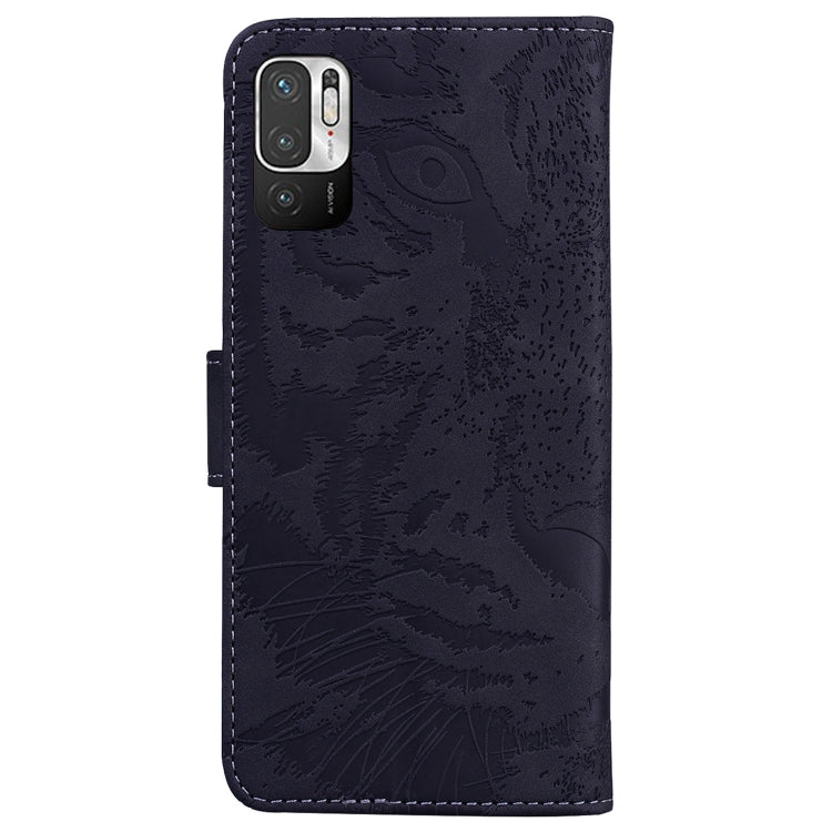 For Xiaomi Redmi Note 11T Pro / 11T Pro+ 5G Tiger Embossing Pattern Flip Leather Phone Case