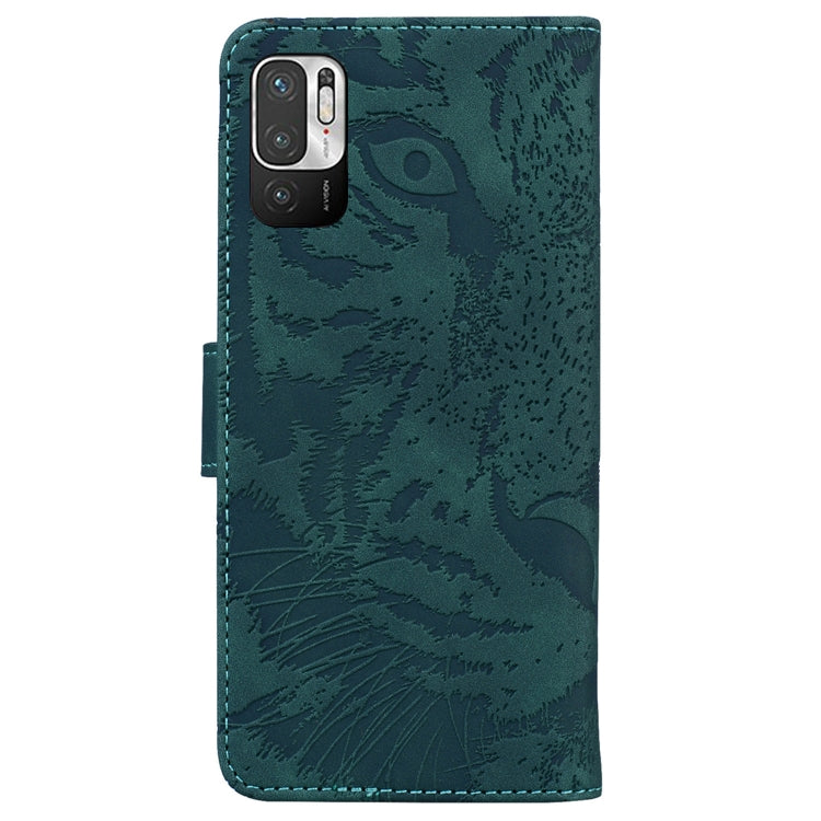 For Xiaomi Redmi Note 11T Pro / 11T Pro+ 5G Tiger Embossing Pattern Flip Leather Phone Case