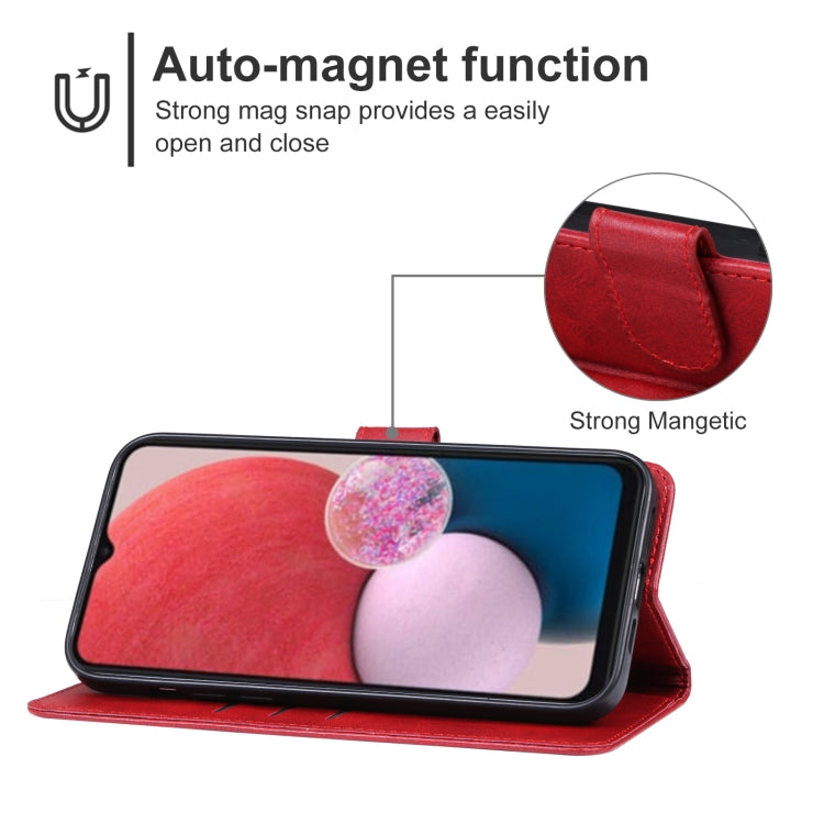 For Samsung Galaxy A14 5G Leather Phone Case