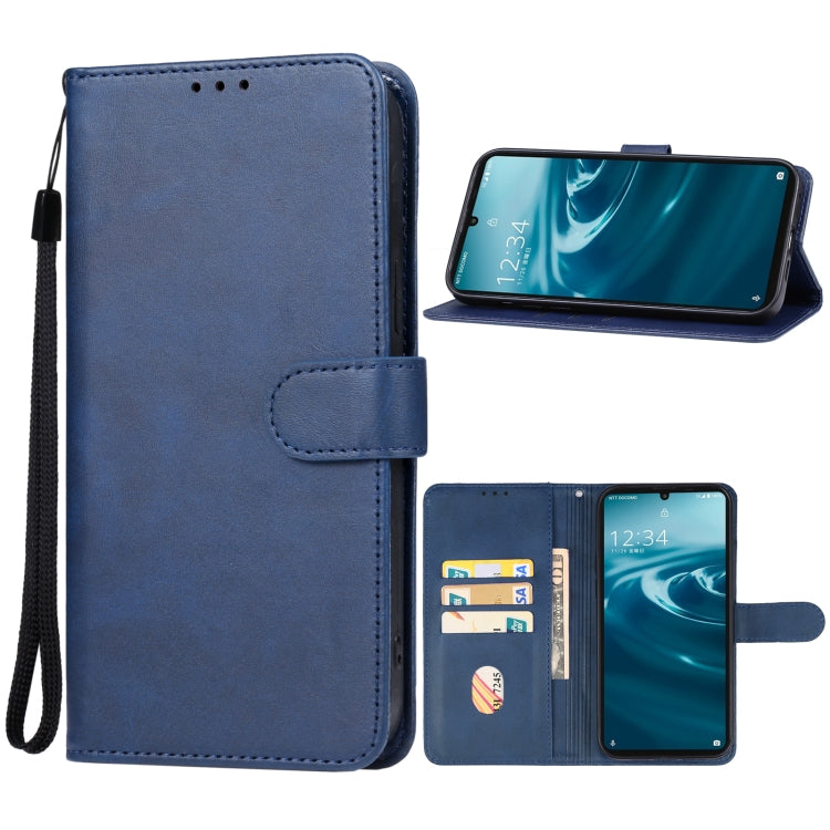 For Sharp Aquos Sense6s Leather Phone Case