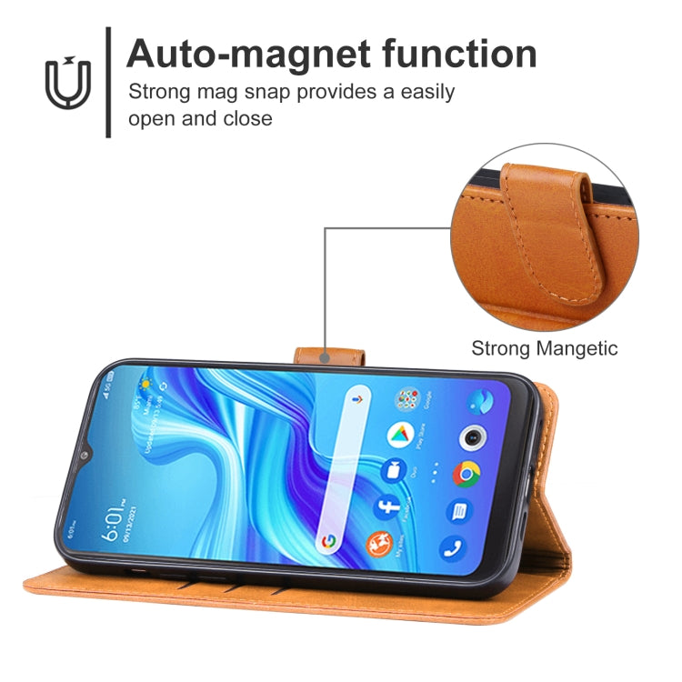 For TCL 4X 5G T601DL / 20 A 5G T768S Leather Phone Case