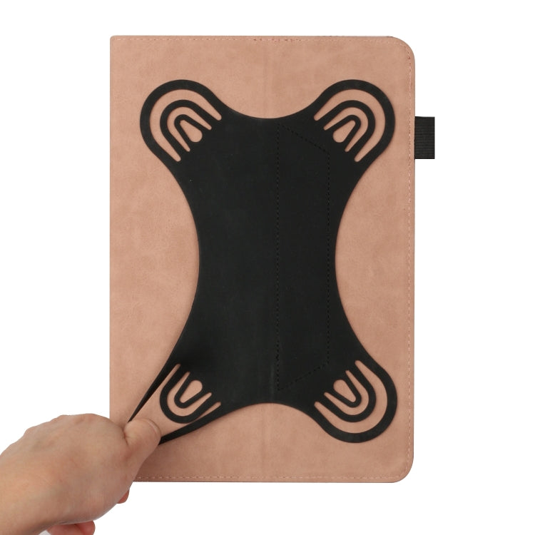 For 8 inch Life Tree Pattern Flip Universal Leather Tablet Case