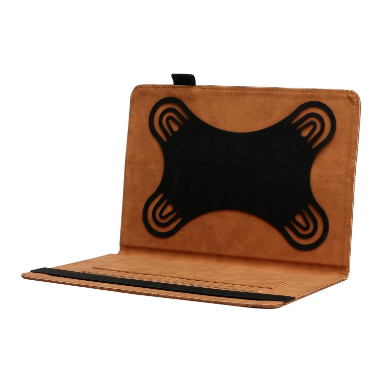 For 8 inch Life Tree Pattern Flip Universal Leather Tablet Case
