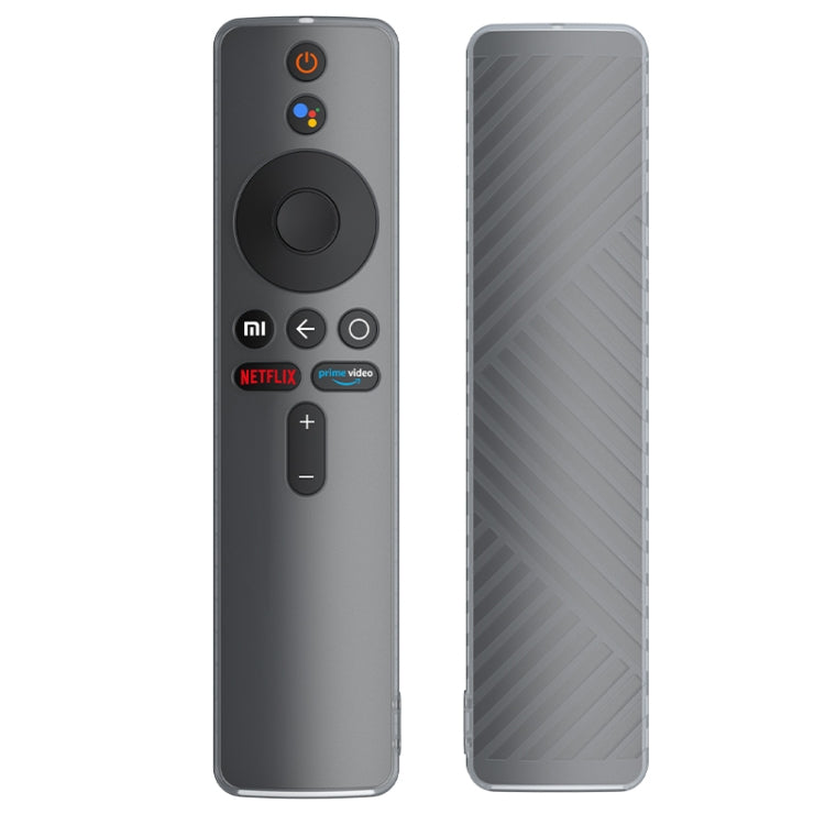 For Xiaomi MiBox S Solid Color Silicone Protective Cover