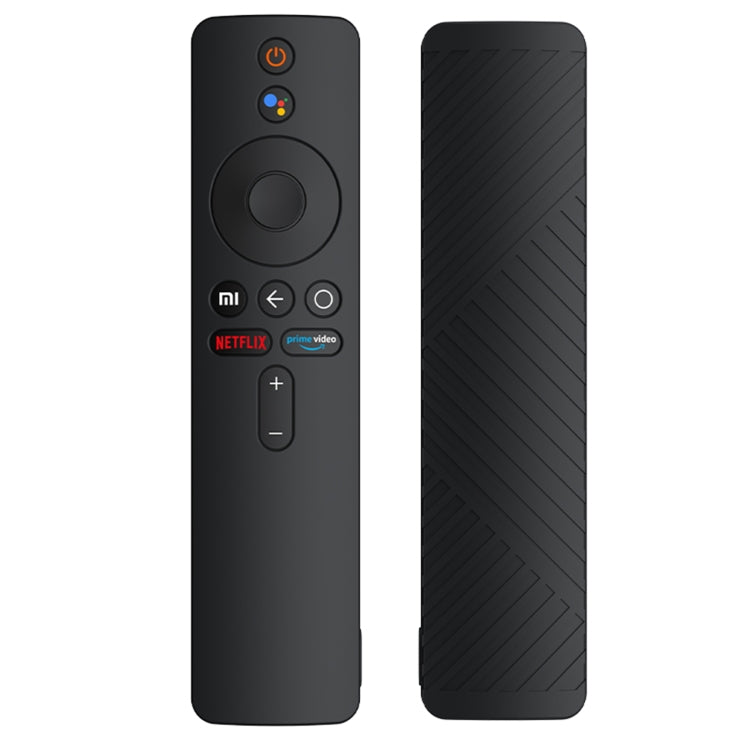 For Xiaomi MiBox S Solid Color Silicone Protective Cover