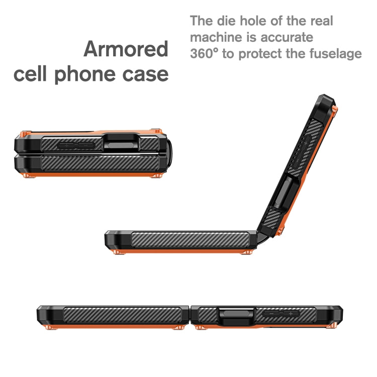 For Samsung Galaxy Z Flip3 5G Armored All-inclusive Shockproof Folding Phone Case