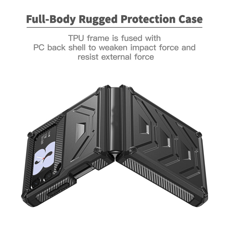For Samsung Galaxy Z Flip3 5G Armored All-inclusive Shockproof Folding Phone Case