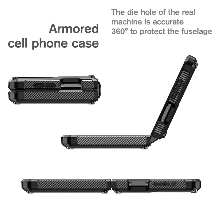 For Samsung Galaxy Z Flip3 5G Armored All-inclusive Shockproof Folding Phone Case