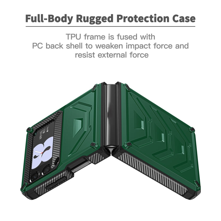 For Samsung Galaxy Z Flip3 5G Armored All-inclusive Shockproof Folding Phone Case