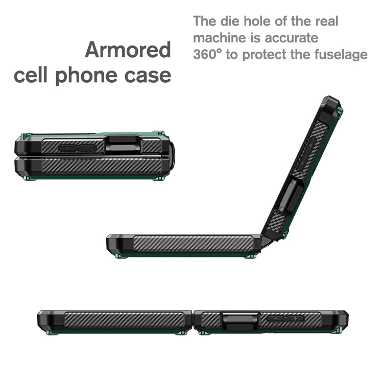 For Samsung Galaxy Z Flip3 5G Armored All-inclusive Shockproof Folding Phone Case