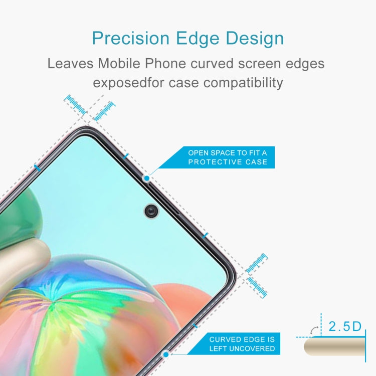 For Galaxy A71 / A71s 5G UW 0.26mm 9H Surface Hardness 2.5D Explosion-proof Tempered Glass Half Screen Film
