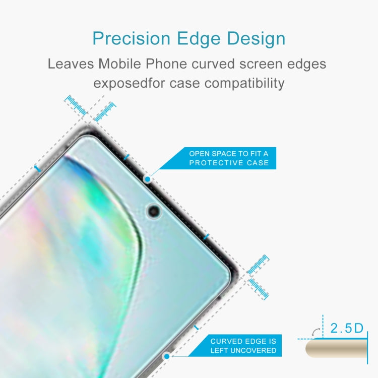 For Galaxy A91 0.26mm 9H Surface Hardness 2.5D Explosion-proof Tempered Glass Half Screen Film