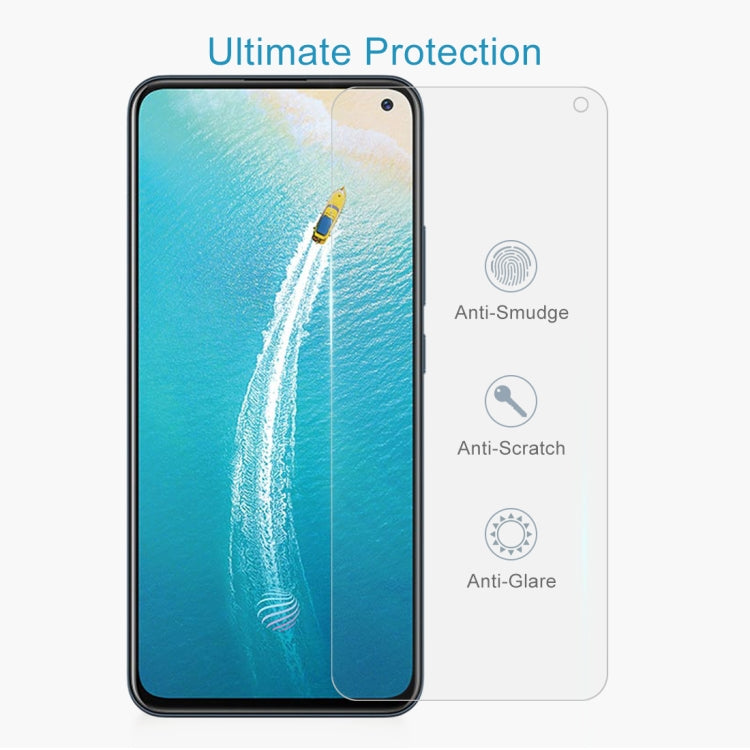 For Vivo V17 0.26mm 9H Surface Hardness 2.5D Explosion-proof Tempered Glass Half Screen Film