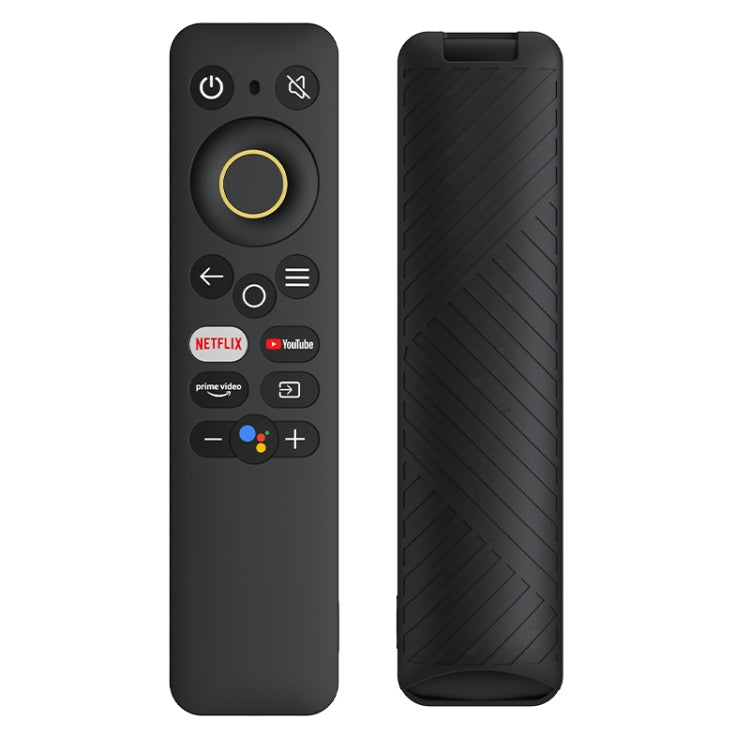 For Realme TV 30 inch / 40 inch Solid Color Silicone Protective Cover