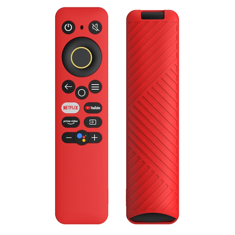 For Realme TV 30 inch / 40 inch Solid Color Silicone Protective Cover