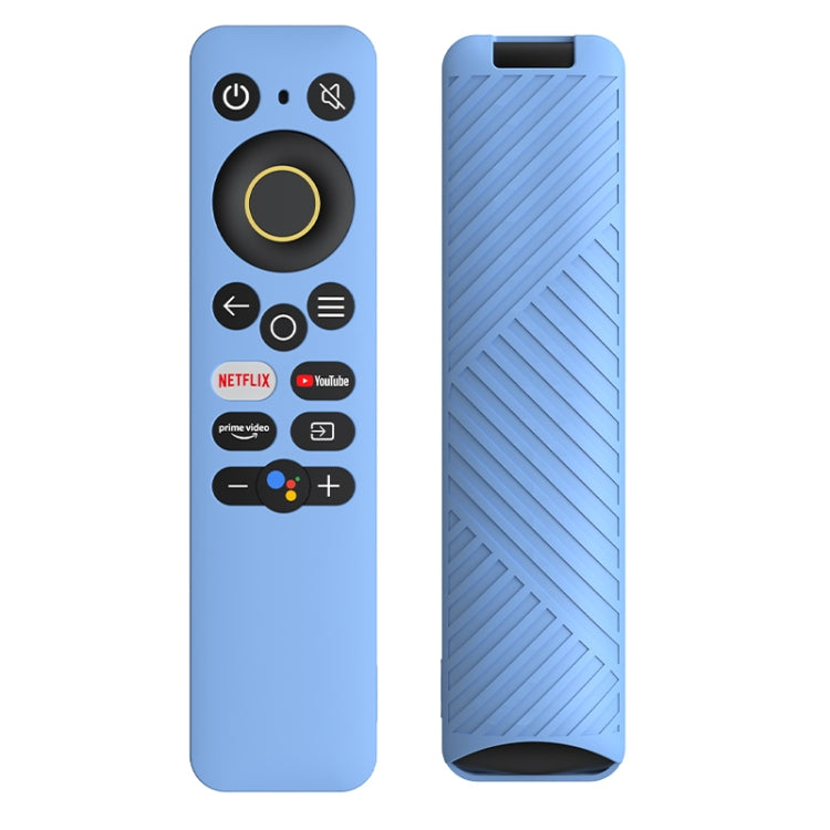 For Realme TV 30 inch / 40 inch Solid Color Silicone Protective Cover