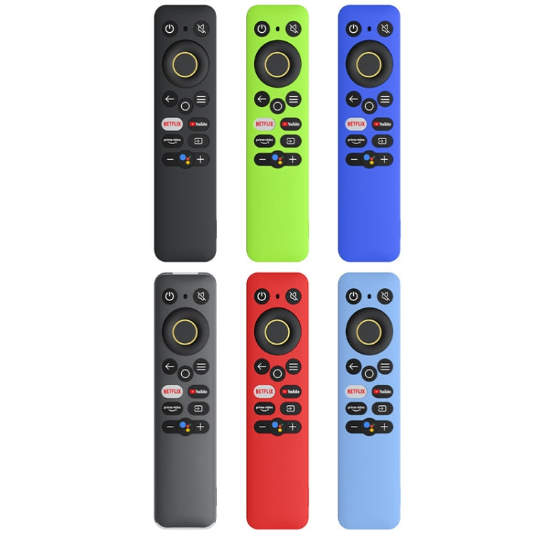 For Realme TV 30 inch / 40 inch Solid Color Silicone Protective Cover