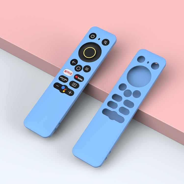 For Realme TV 30 inch / 40 inch Solid Color Silicone Protective Cover