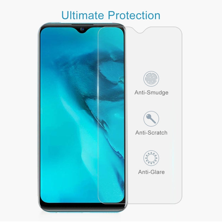 For Vivo Y11 (2019) 0.26mm 9H Surface Hardness 2.5D Explosion-proof Tempered Glass Half Screen Film