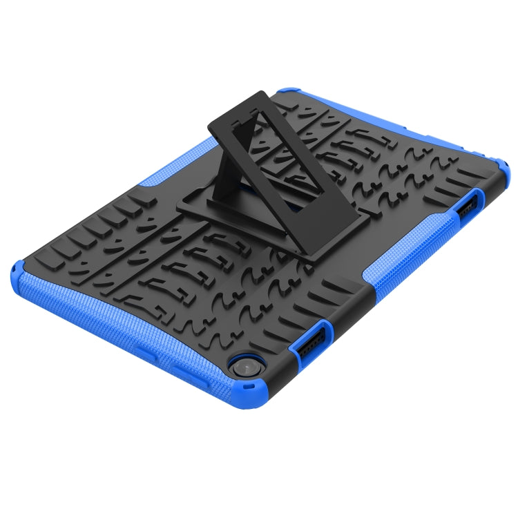For Lenovo Tab M10 3rd Gen Tire Texture TPU + PC Tablet Case with Holder