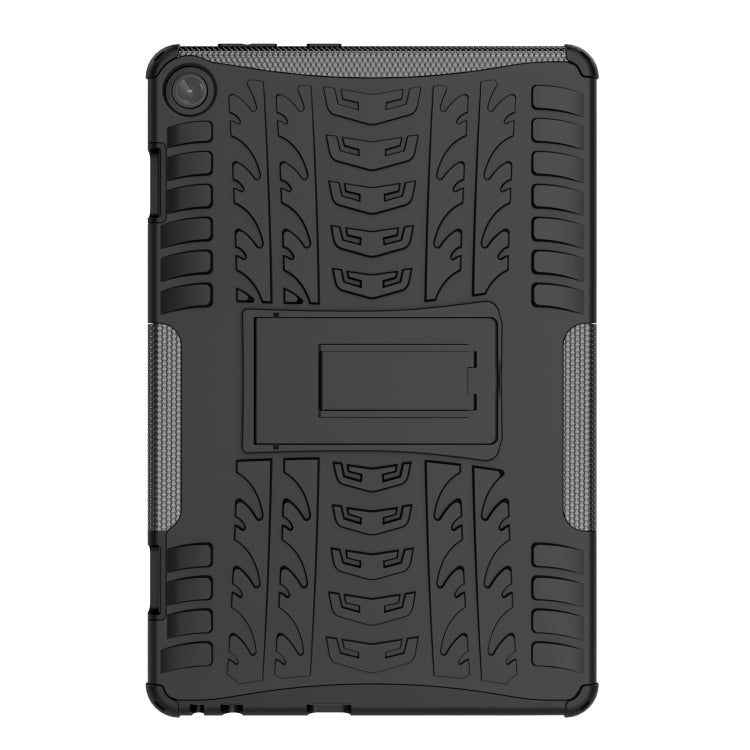 For Lenovo Tab M10 3rd Gen Tire Texture TPU + PC Tablet Case with Holder