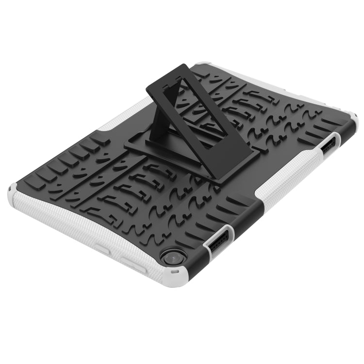 For Lenovo Tab M10 3rd Gen Tire Texture TPU + PC Tablet Case with Holder