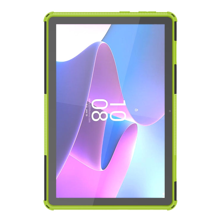 For Lenovo Tab M10 3rd Gen Tire Texture TPU + PC Tablet Case with Holder