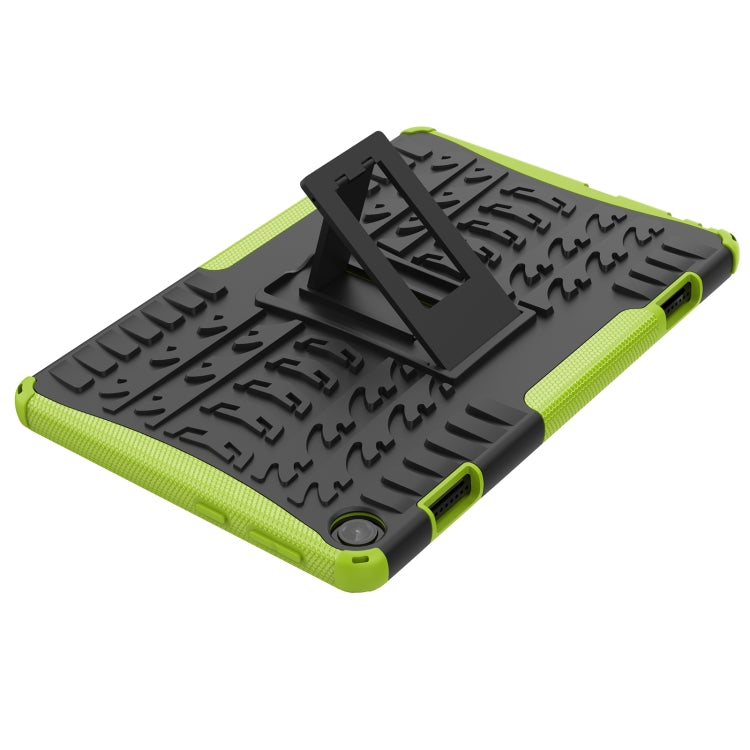 For Lenovo Tab M10 3rd Gen Tire Texture TPU + PC Tablet Case with Holder