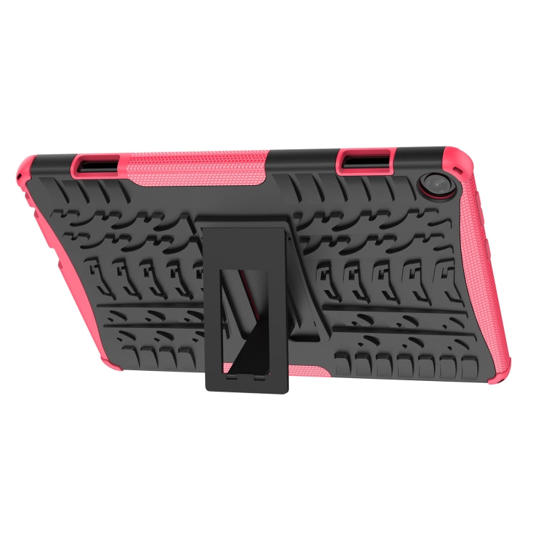 For Lenovo Tab M10 3rd Gen Tire Texture TPU + PC Tablet Case with Holder