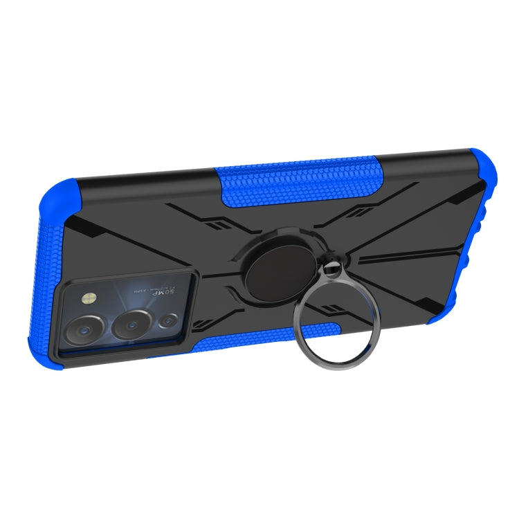 For Infinix Note 12 G96 Armor Bear Shockproof PC + TPU Phone Case with Ring