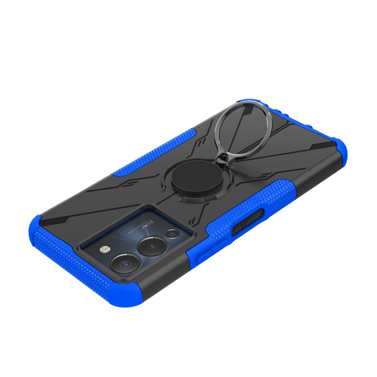 For Infinix Note 12 G96 Armor Bear Shockproof PC + TPU Phone Case with Ring