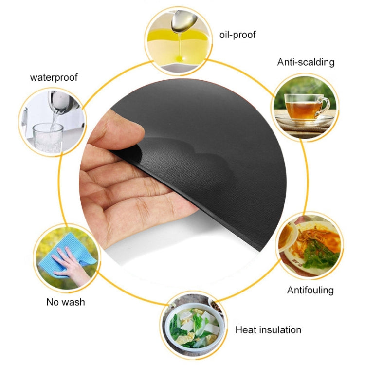 60x120cm Waterproof Oilproof PVC Disposable Tablecloth Coffee Table Mat