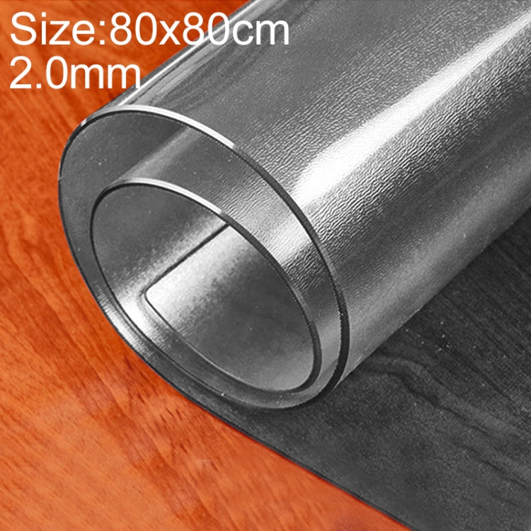 80x80cm Waterproof Oilproof PVC Disposable Tablecloth Coffee Table Mat
