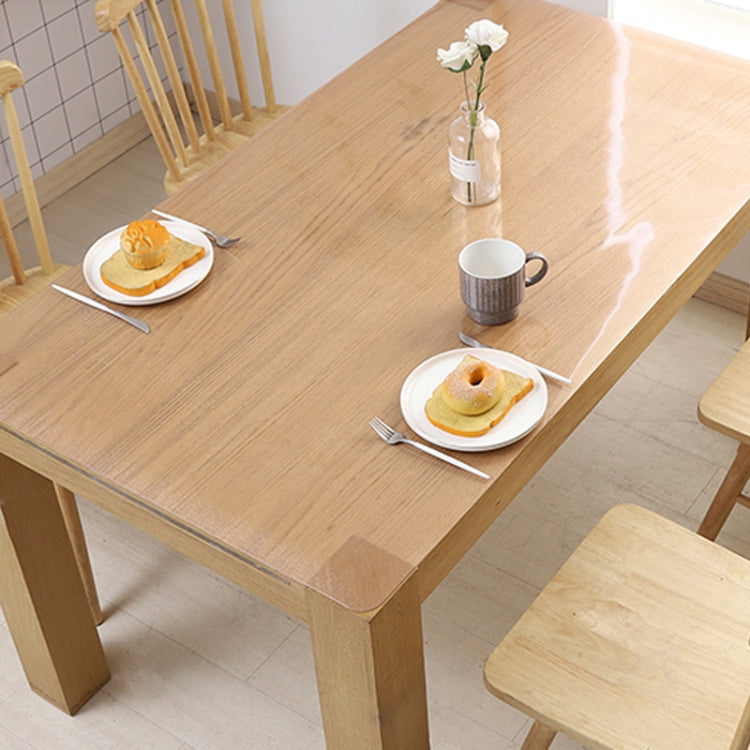 85x135cm Waterproof Oilproof PVC Disposable Tablecloth Coffee Table Mat