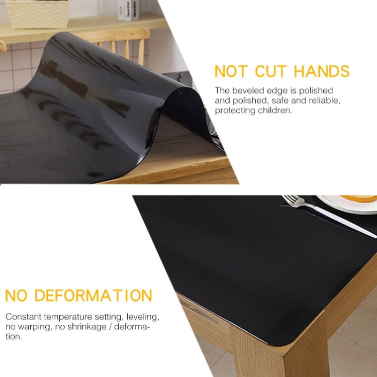 90x90cm Waterproof Oilproof PVC Disposable Tablecloth Coffee Table Mat