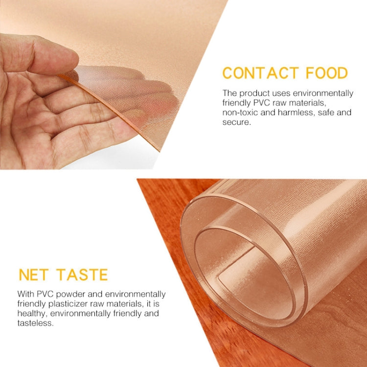 90x150cm Waterproof Oilproof PVC Disposable Tablecloth Coffee Table Mat