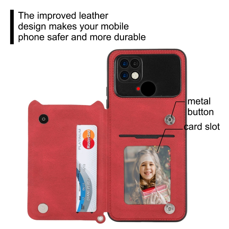 For Xiaomi Poco C40 Mandala Embossed Phone Case with Holder