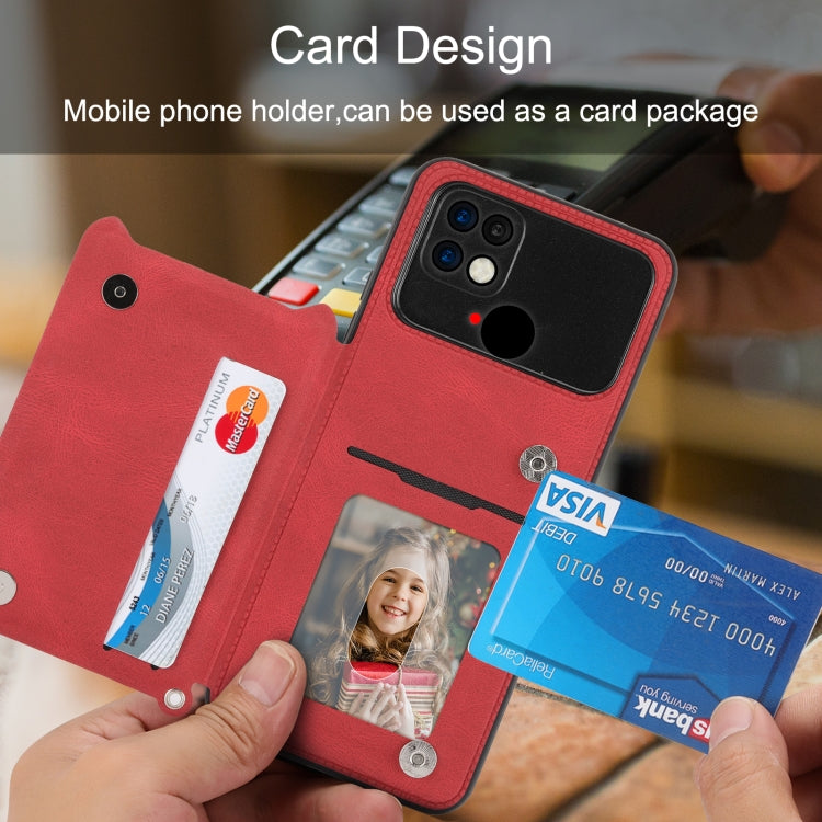 For Xiaomi Poco C40 Mandala Embossed Phone Case with Holder