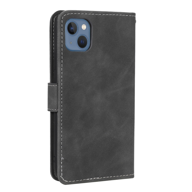 For iPhone 11 Nail Skin Feel Stitching Calf Texture Leather Phone Case