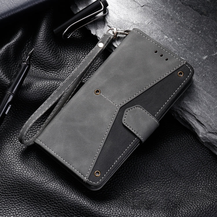 For iPhone 11 Nail Skin Feel Stitching Calf Texture Leather Phone Case
