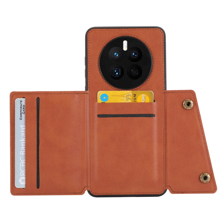 For Huawei Mate 50 Double Buckle Magnetic Phone Case