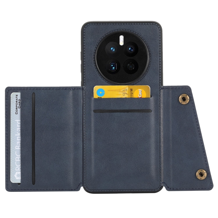For Huawei Mate 50 Double Buckle Magnetic Phone Case