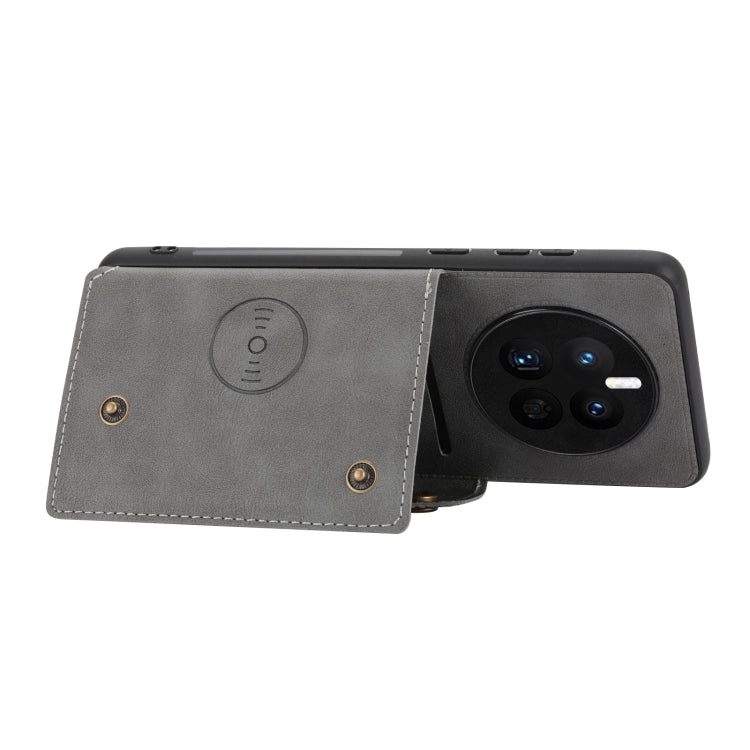 For Huawei Mate 50 Double Buckle Magnetic Phone Case